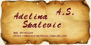 Adelina Spalević vizit kartica